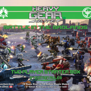 Battle in the Badlands: 2 Player Starter Box | Heavy Gear Blitz!