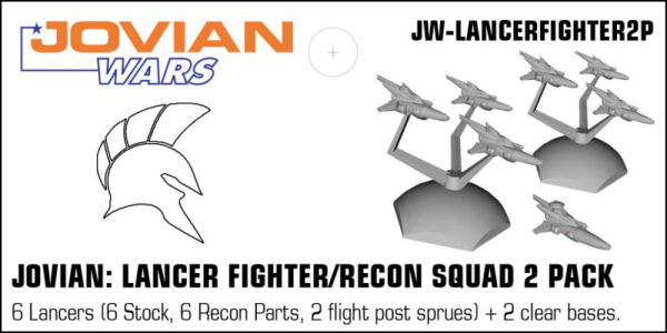 Lancer Fighter/Recon Squad Two Pack Packaging | Jovian Wars
