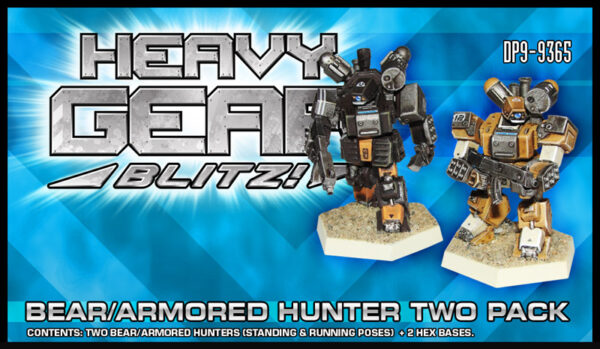 Bear/Armoured Hunter Two Pack packaging | Heavy Gear Blitz!