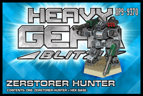 Zerstorer Hunter packaging | Heavy Gear Blitz!