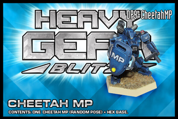 Northern Cheetah MP (DP9-CheetahMP) packaging | Heavy Gear Blitz!