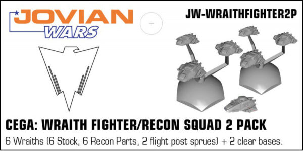 Wraith Fighter Recon Squad Two Pack packaging | Jovian Wars