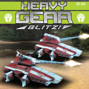 Serpentina Hovertank (DP9-9382) – Eden Faction, Heavy Gear Blitz!