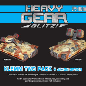 Klemm Tank Two Pack (with Jaxon Option)